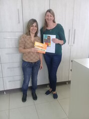 Ganhadora do Prêmio de incentivo ao Programa Nota Fiscal Gaúcha no Município