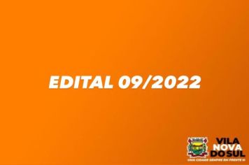 Edital nª 09/2022