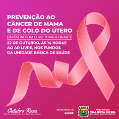 Palestra - Prevenção ao Câncer de Mama e ao Câncer de Colo de Útero