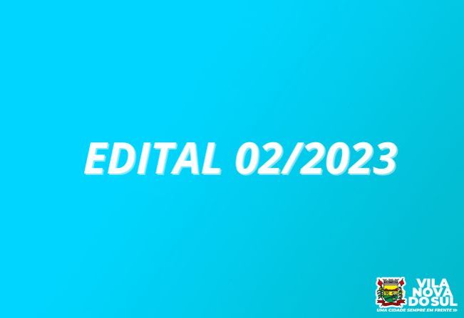 Edital nº 02/2023