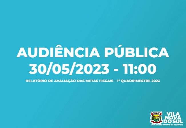 Convite Audiencia Publica
